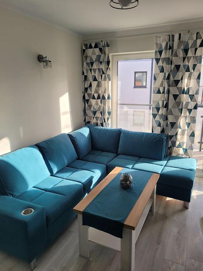 Pobierowo Baltic Apartament Turkusowy Buitenkant foto