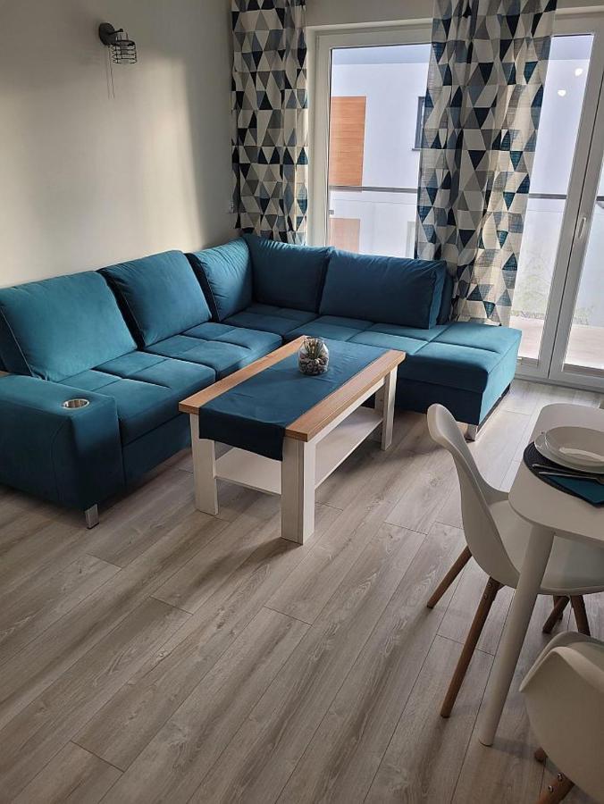Pobierowo Baltic Apartament Turkusowy Buitenkant foto