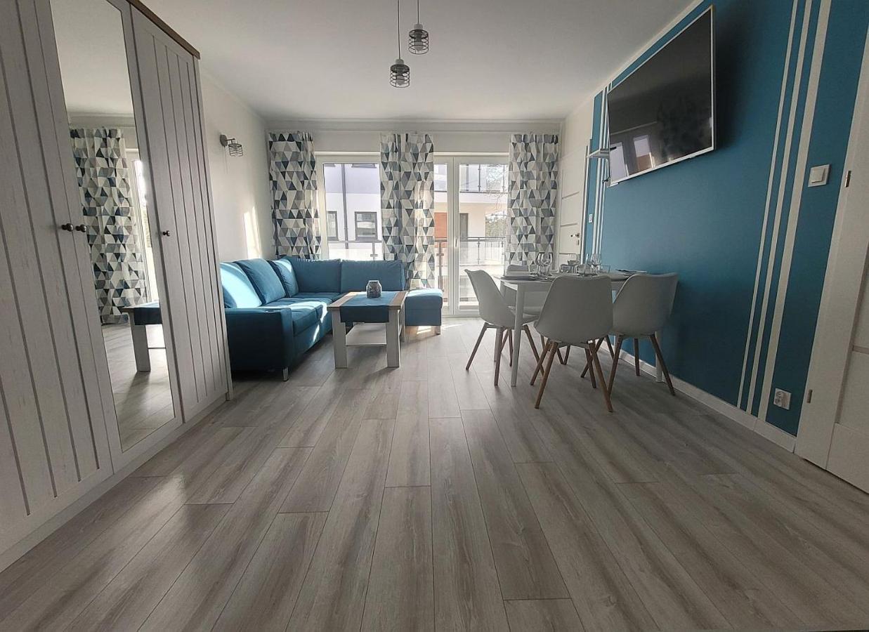 Pobierowo Baltic Apartament Turkusowy Buitenkant foto