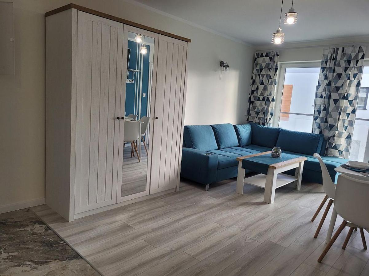 Pobierowo Baltic Apartament Turkusowy Buitenkant foto