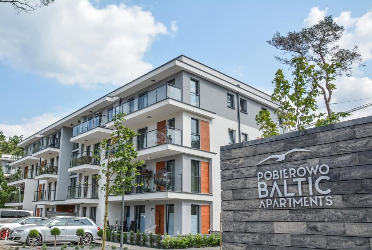 Pobierowo Baltic Apartament Turkusowy Buitenkant foto
