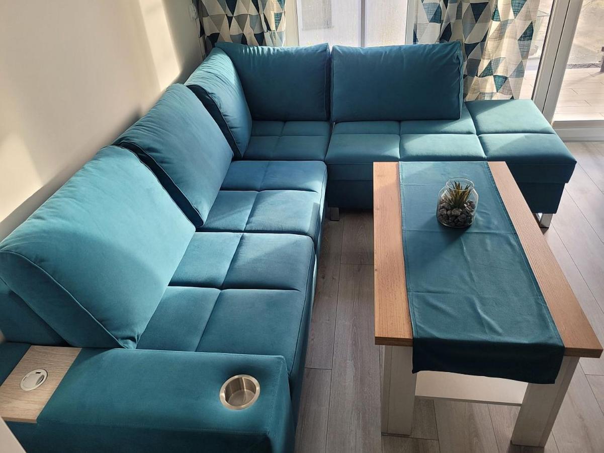 Pobierowo Baltic Apartament Turkusowy Buitenkant foto