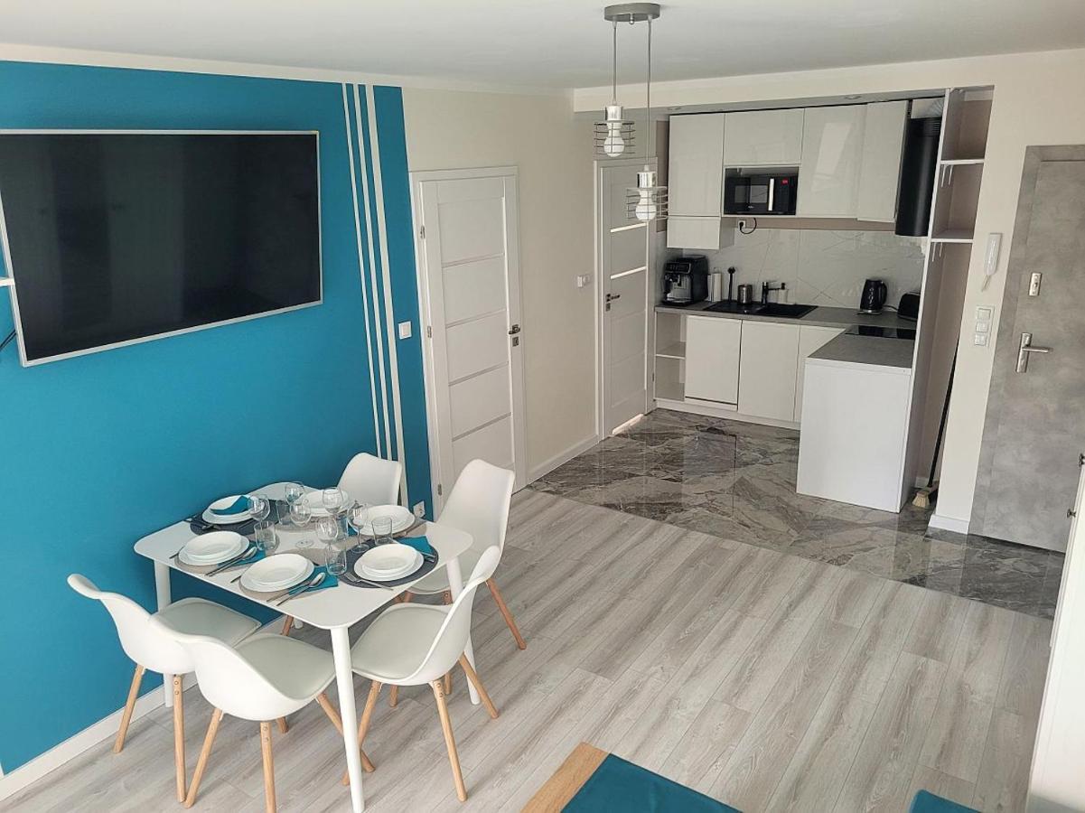 Pobierowo Baltic Apartament Turkusowy Buitenkant foto
