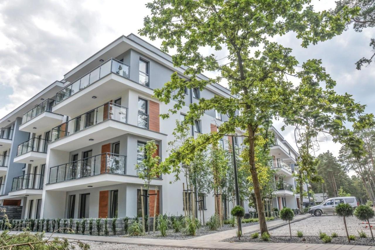 Pobierowo Baltic Apartament Turkusowy Buitenkant foto