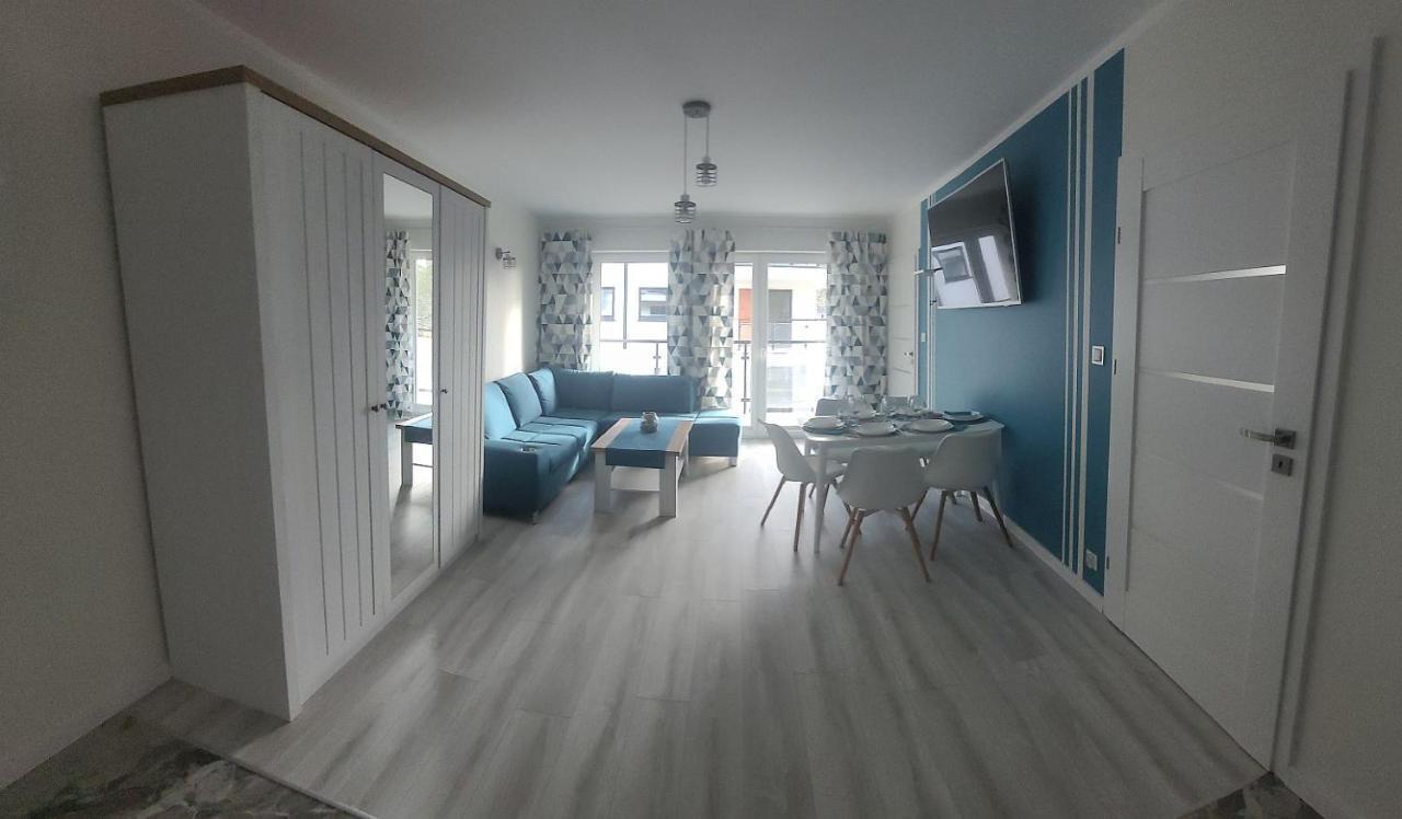 Pobierowo Baltic Apartament Turkusowy Buitenkant foto