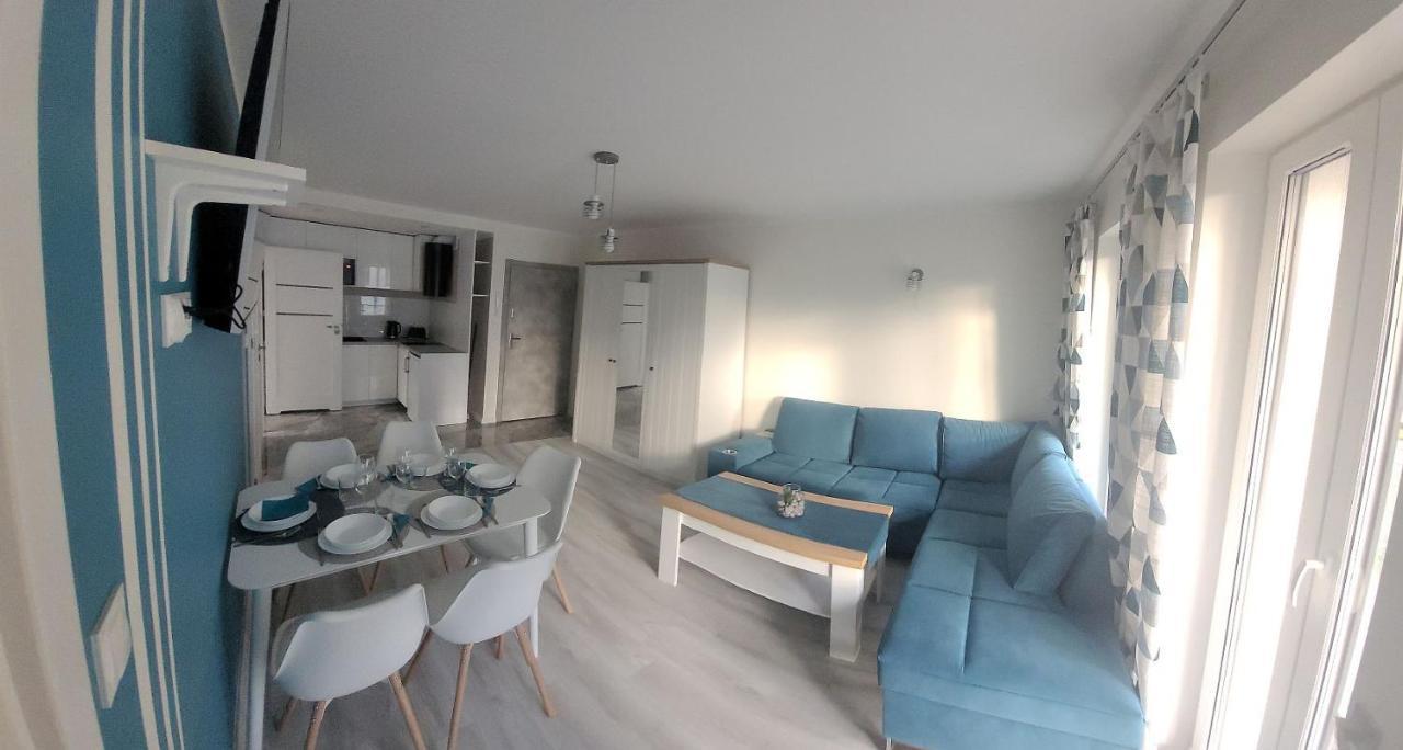 Pobierowo Baltic Apartament Turkusowy Buitenkant foto