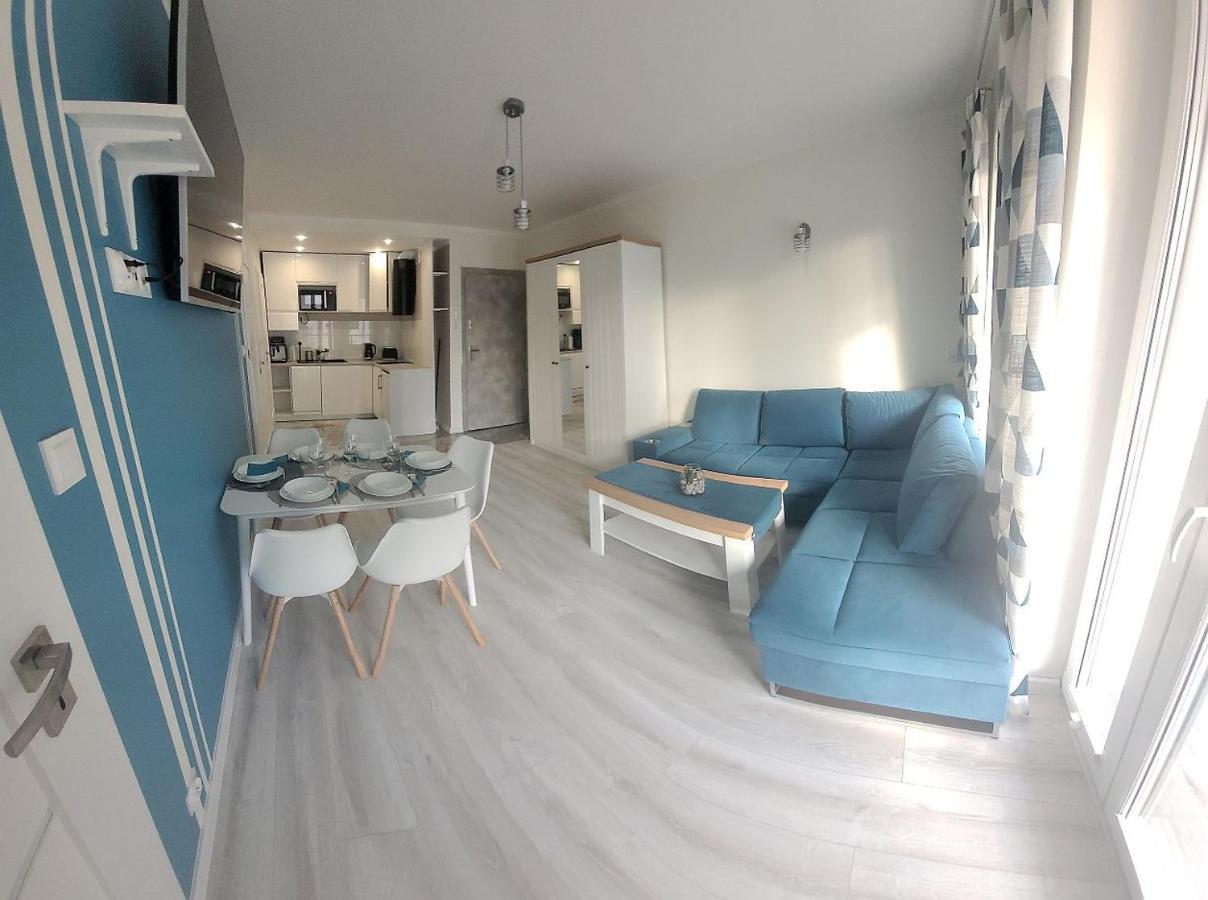 Pobierowo Baltic Apartament Turkusowy Buitenkant foto