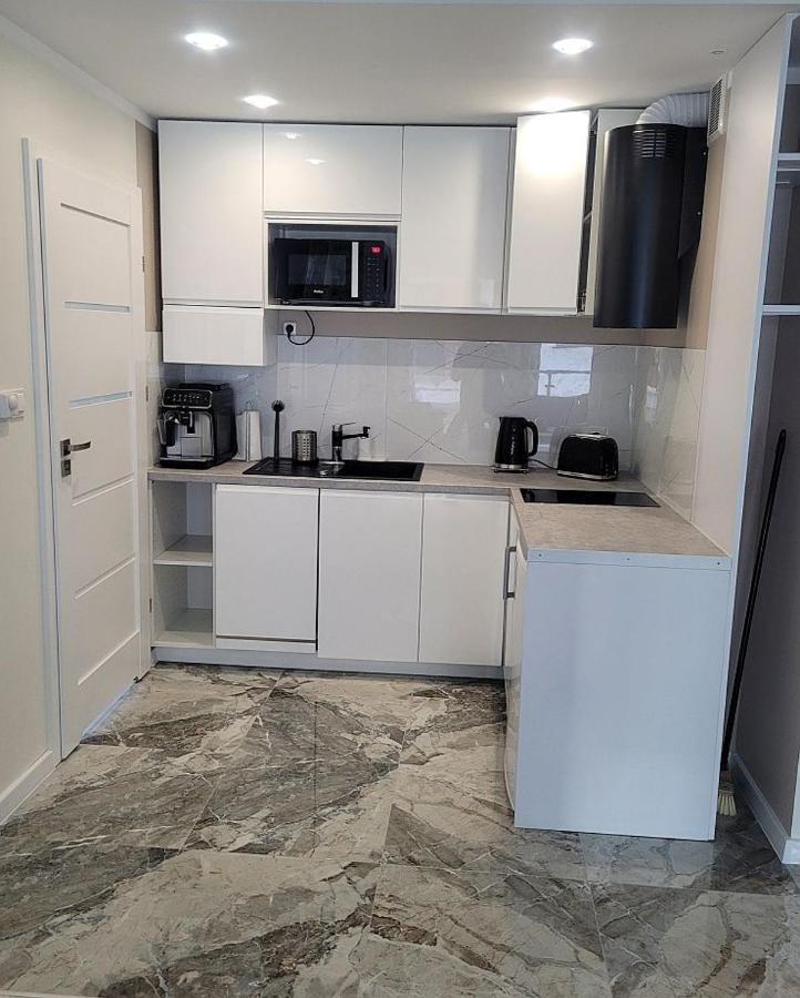 Pobierowo Baltic Apartament Turkusowy Buitenkant foto