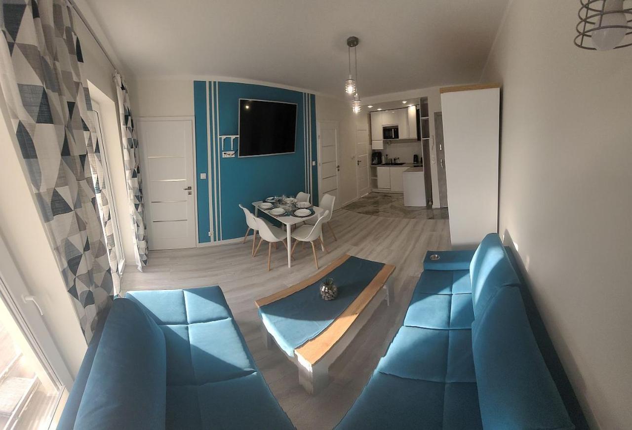 Pobierowo Baltic Apartament Turkusowy Buitenkant foto