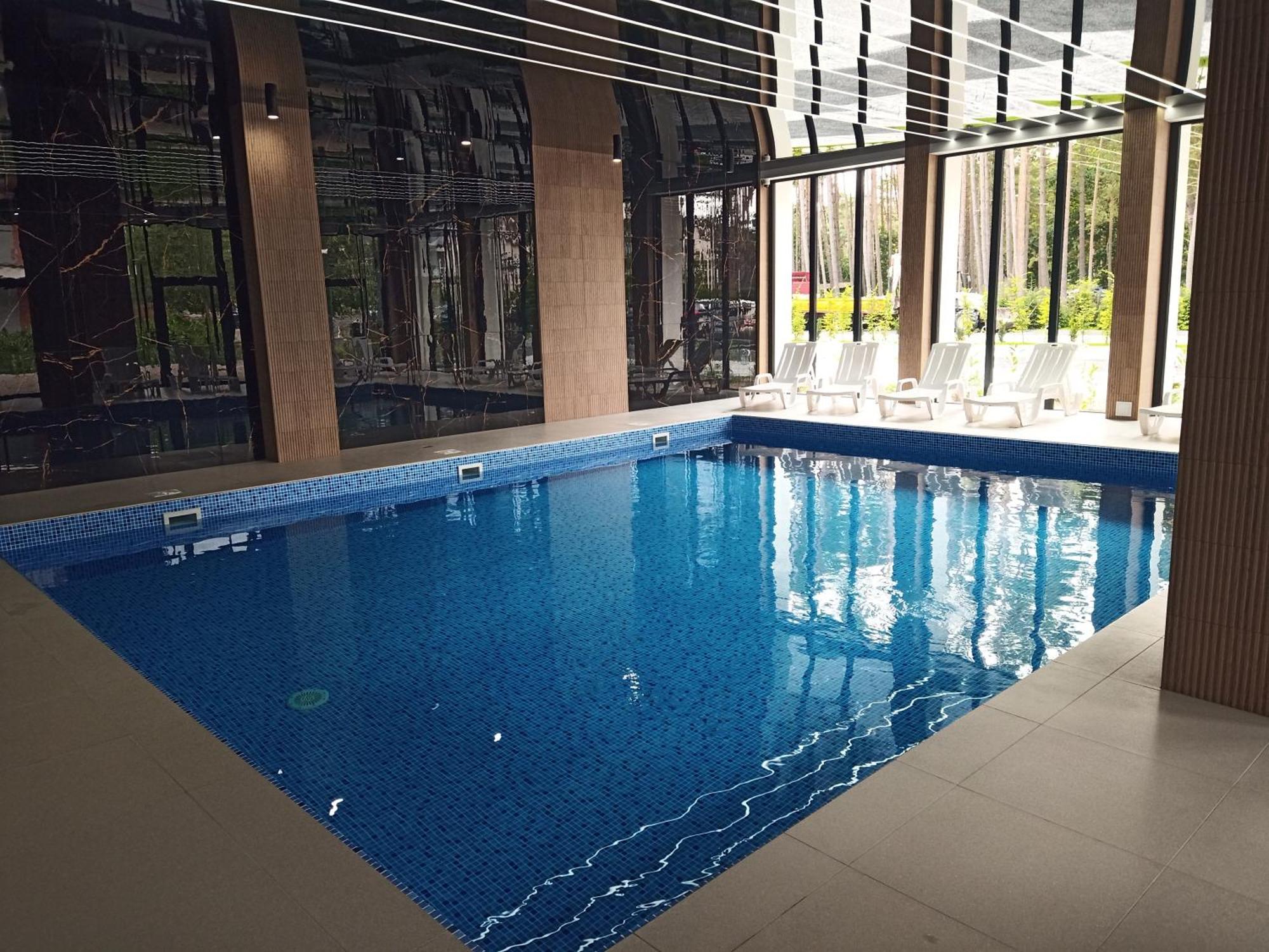 Pobierowo Baltic Apartament Turkusowy Buitenkant foto