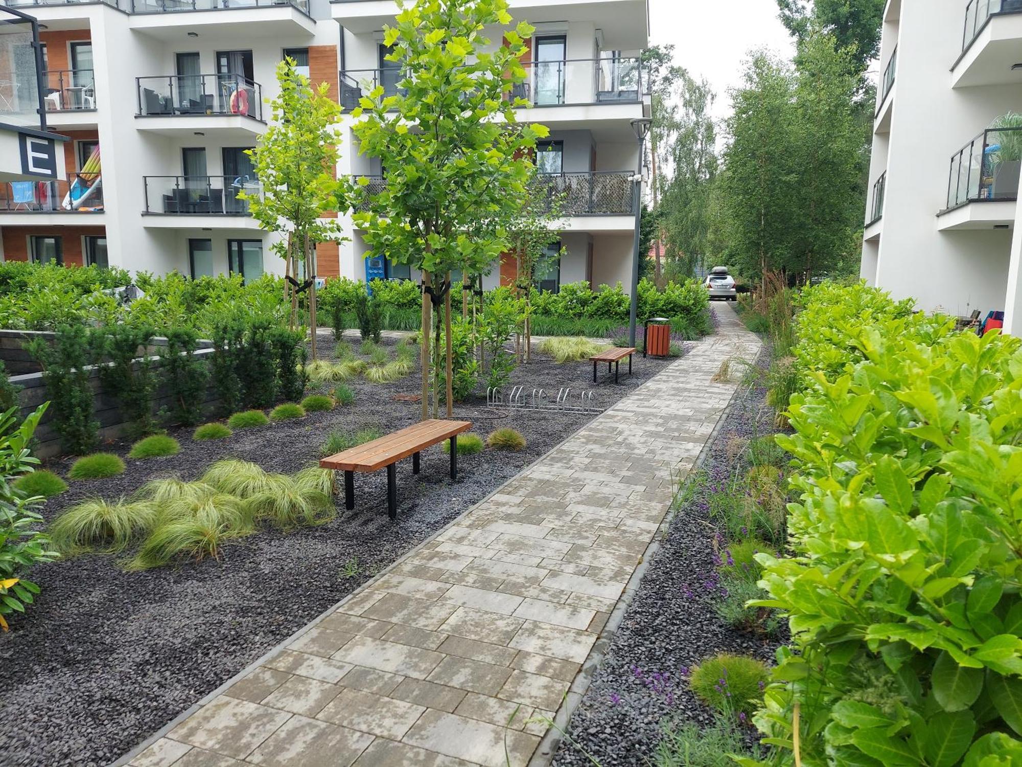 Pobierowo Baltic Apartament Turkusowy Buitenkant foto