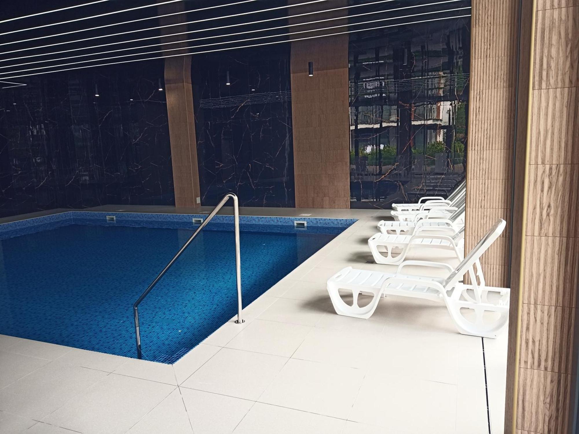 Pobierowo Baltic Apartament Turkusowy Buitenkant foto
