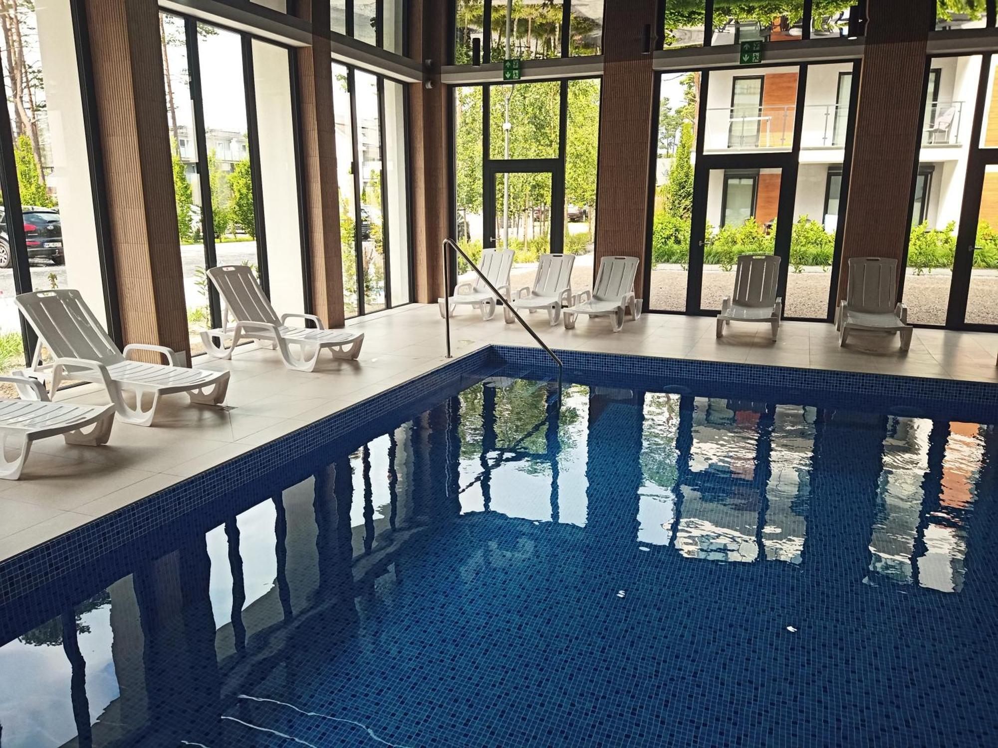 Pobierowo Baltic Apartament Turkusowy Buitenkant foto